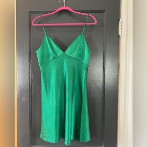 Alice and Olivia Julietta Satin Minidress size 6